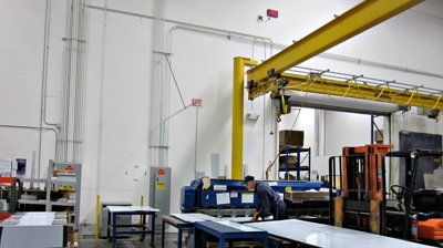 Fabrication Shop Power Distribution Photo