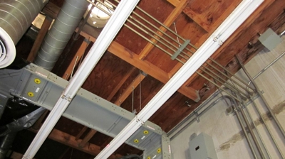 Roof Replacement After Switchboard Distribution Replacement Photo