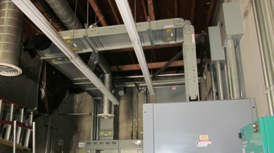 4000 Amp Busway Connection to Existing Switchboard Photo