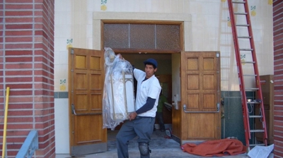All-New Chapel Fixtures Ready for Installation Photo